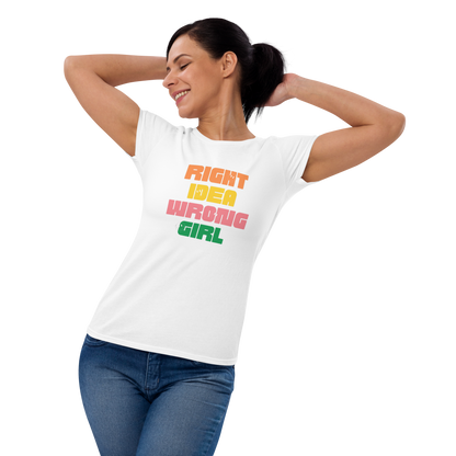 Women's short sleeve t-shirt